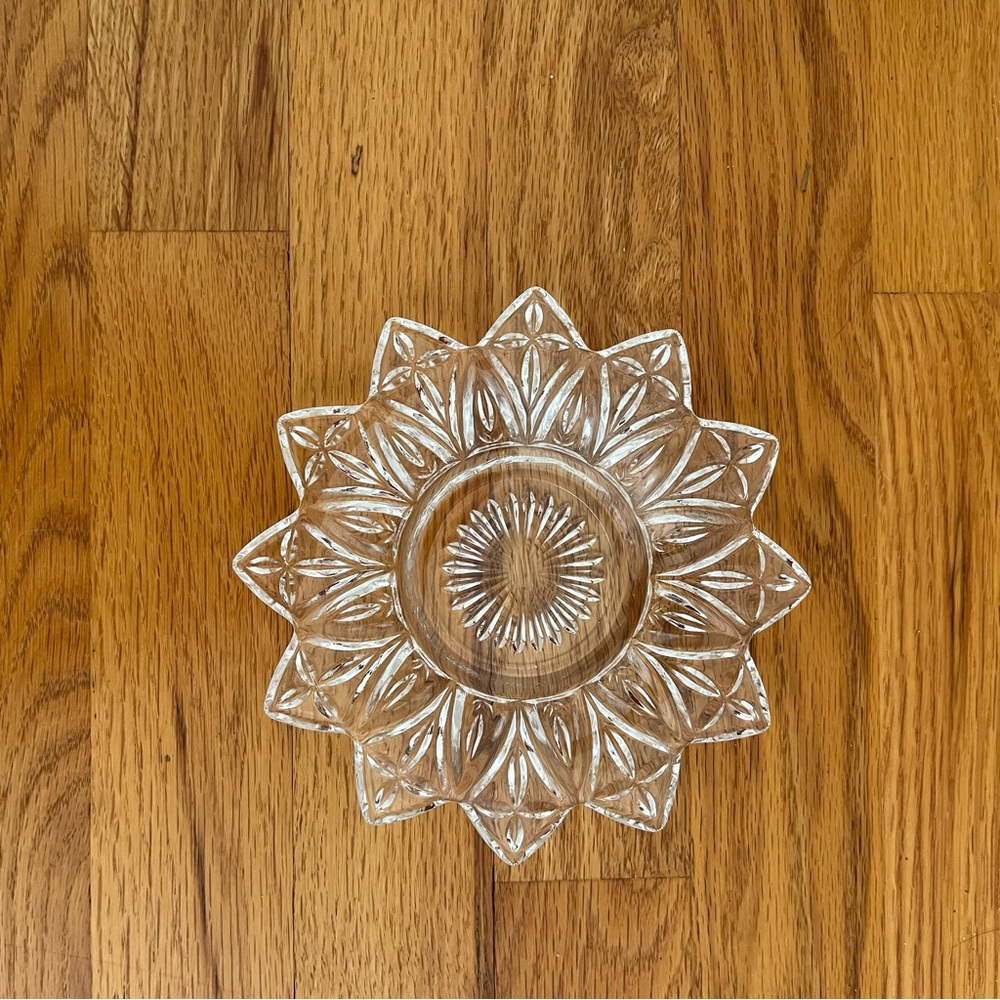 Vintage Federal Glass Butter / Serving Plate